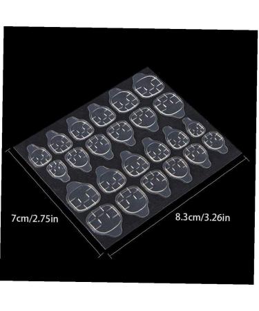 (240PCS) Double-Side Nail Adhesive Tabs Nail Jelly Double-Sided Adhesive Nail Glue Stickers 10 Sheets for Women Useful and Deft - Buy Online on GoSupps.com