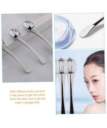 Beavorty Eye Cream Massage Stick | Anti-Aging Facial Massager & Makeup Tool - Metal Eye Roller Wand for Brightening & Puffiness Reduction - Buy Online on GoSupps.com
