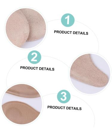 FRCOLOR 6 Pairs Arch Insoles & Heel Pads for Men & Women - Comfortable Shoe Cushions & Horoscope Half Pads - Ideal for All Shoes - Buy Online on GoSupps.com