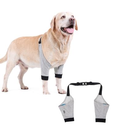 Dog Leg Brace Elbow Brace Protector Pads for Small Dogs and Cats Support Elbow Hygroma Shoulder Dysplasia Osteoarthritis and Shoulder Dislocation(S)