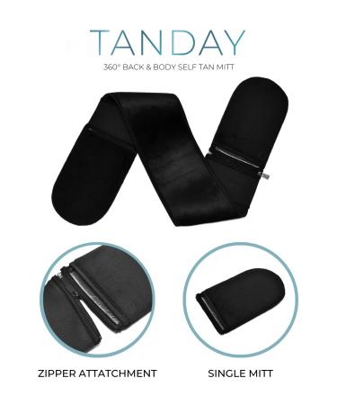 TANDAY Back & Body Self-Tanning Mitt - Washable & Reusable Applicator - Buy Online on GoSupps.com