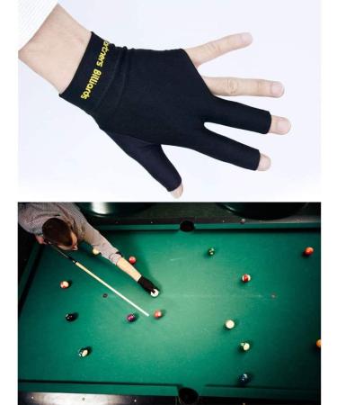 Buy Pofet 4 PPS Elastic Lycra Billiard Glove for Men & Women - Protect Your Carom Pool & Snooker Queues | Available in Red Blue Black Gray - International Shipping - Buy Online on GoSupps.com