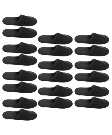 Healvian 10 pairs of hotels lip disposable slipper disposable hotel shoes guest hand shoes unisex guest slippers slippers guests for hotel spa at home guests shoe size
