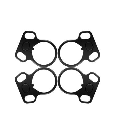 4 Pcs Two Point Slings Adapters Standard Model Steel Connection Outdoor sports Accessories Hand Tools 15 Black