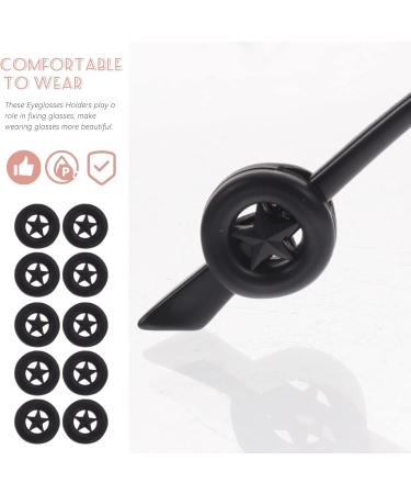 Shop Healeved 20 Pair Anti-Slip Rings for Glasses - Comfortable Slipproof Glass Holder & Replacement Ear Hooks - Perfect for Kids & Adults - Buy Online on GoSupps.com