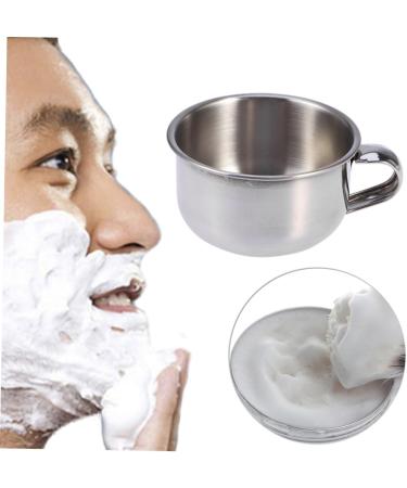 Beavorty Stainless Steel Headdress Fairy Razor Shell - Mini Shaving Bowl & Cup for Men | Soap & Lipstick Bag Included - Buy Online on GoSupps.com