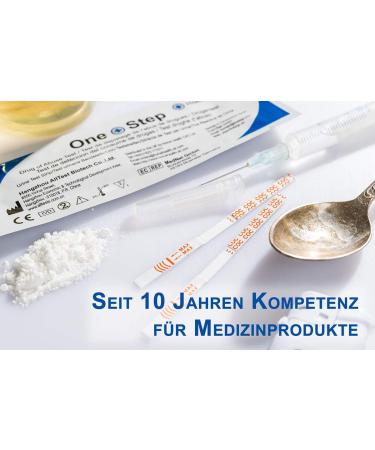 5 x One-Step Rapid Drug Test Strips - Urine Test for Opiates | Fast & Accurate Drug Testing - Buy Online on GoSupps.com