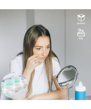 Sioppkik 5 Pair Trip Contact Lenses - Portable Storage Container & Etui for Daily Use & Travel - Buy Online on GoSupps.com