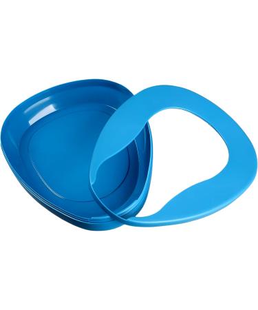 Daletu Bed Pan for Women - Comfortable & Durable PP Plastic Urinal Ideal for Seniors & Bedridden Blue Bedpan for Easy Excretion - Buy Online on GoSupps.com