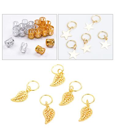 Trsnzul 120-Piece Hair Clip Set | Metal Hair Cuffs & Braiding Clips for Dreadlocks & Braids | Perfect Hair Accessories for International Shipping - Buy Online on GoSupps.com