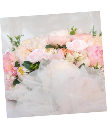 Hohopeti Roll Ribbon Tulle Fabric The Tulle Fabric Spool Party Tulle Decoration Skirt Outdoor Decorations - Buy Online on GoSupps.com