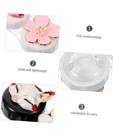 Gatuida Decorative Contact Lens Storage Box - Contact Case & Remover Tools | Miss Blitz Plastic | International Shipping Available - Buy Online on GoSupps.com