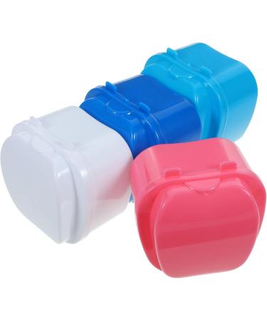 Gleavi 8 STK Prosthesis Box with Filter Layer - Durable Denture Brush Case for False Teeth & Bathing Containers - Ideal for Denture Care - Buy Online on GoSupps.com