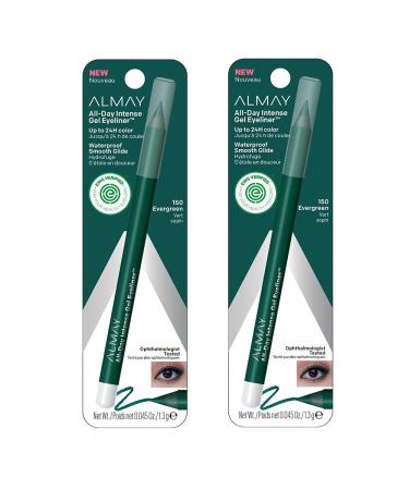 Pack of 2 Almay All-Day Intense Gel Eyeliner Evergreen 150 - Buy Online on GoSupps.com