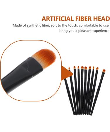 Lurrose 10-Piece Makeup Brush Set | Blending & Concealer Brush for Flawless Color Correction | Ideal for Under Eyes & Eyelids | International Shipping Available - Buy Online on GoSupps.com