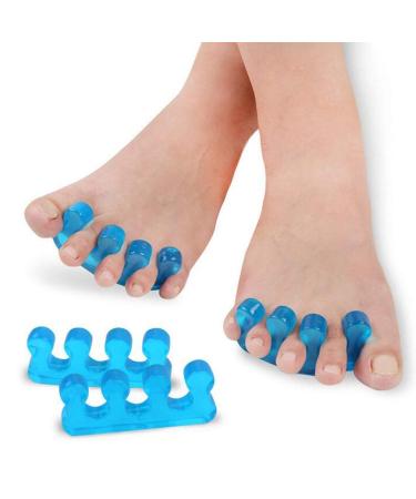 Toe Separators Broloyalty Gel Toe Stretcher Toe Spacers for Women and Men Toe Straightener for Hammer Toes Bunion Corrector Relaxing Toes