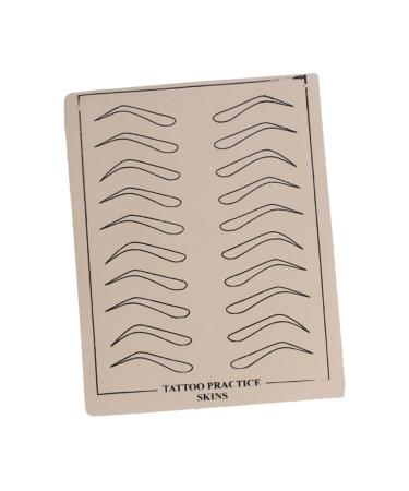 FRCOLOR 6 Sheets Vehicle Grab Handles Sunflower Headbands for Women Eyebrow Microblading Practice Skin