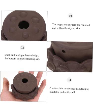 Buy Homsfou Navel Heating Moxa Roller Stick | Portable Moxibustion Box Tool for Whole Body Health - Buy Online on GoSupps.com