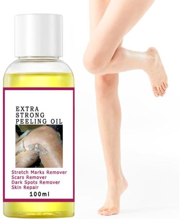 Peeling Oil for Black Skin - Brightening Yellow Oil for Dark Skin Exfoliating for Dark Skin Dark Sports Remover Suitable for Hands and Feet - Buy Online on GoSupps.com