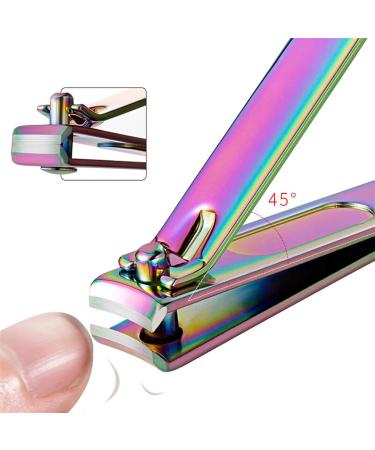 SUICRA Nail Clippers Fingernail Clipper Toenail Nail Scissors Professional Nail Cutter Cutter Toenail Scissors Nipper Plier Finger Nail Pedicure Tool (Color : Schwarz) - Buy Online on GoSupps.com