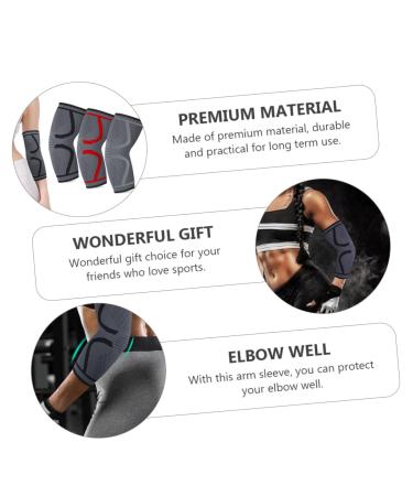 Shop Elbow Support Brace & Protective Sleeves for Women - 2 Pairs Wristband Elbow Guard - Buy Online on GoSupps.com