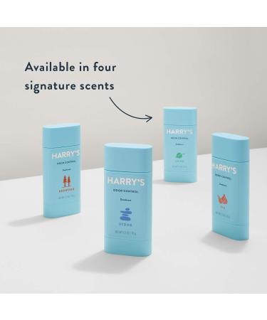 Harry's Men's Deodorant Odor Control Aluminum-Free Stone 6 Count Odor Control Stone - Buy Online on GoSupps.com