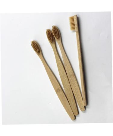 MARMERDO Bamboo Toothbrushes 12 Pack - Natural Soft Bristles Eco-Friendly Travel Set for Oral Health - Buy Online on GoSupps.com