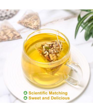 100% Pure Natural Herbal Tea Radix Fici Hirtae Poria cocos Bean Jelly Tea Bag 250g/8.81oz (5g*50bags) Sarrasin amer merillon meraude d caf in sans additifs sans OGM - Buy Online on GoSupps.com