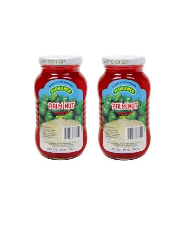 Florence Palm Nut in Syrup Kaong Red (2 Pack Total of 24oz)