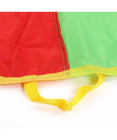 Dilwe Rainbow Umbrella Kids Play Parachute - Outdoor Activity Game Accessory - Buy Online on GoSupps.com