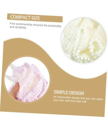 2pcs Cartoon Bath Ball & Loofah - Body Exfoliating Scrubber Towel for Smooth Skin | Convenient Shower Tool - Buy Online on GoSupps.com
