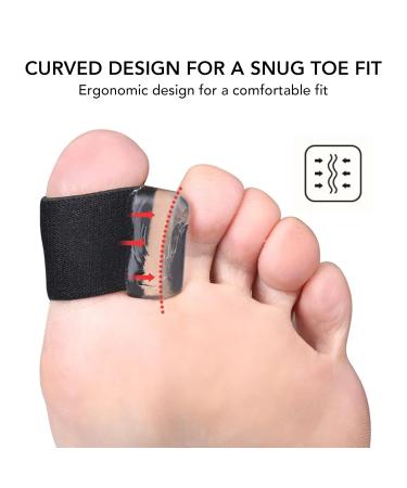 Flexible Overlapping Toe Separators - Bunion Relief - 6 Pairs for Women - Buy Online on GoSupps.com
