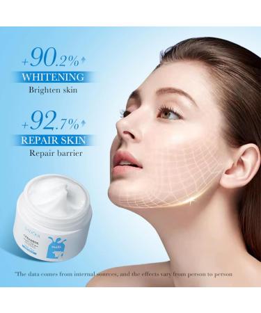 suckoo For SADOER Milk Moisturizing Hydrating Face Cream Brighten skin tone Nourish your skin Facial cream 50g 1.76 FL OZ - Buy Online on GoSupps.com