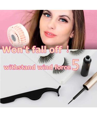 Reusable Magnetic Eyelashes and Eyeliner Kit 2020 UPGRADED Totally NO GLUE NEEDED Magnetic False Eyelashes Kit FREE Tweezers Applicator 5 Pairs - Buy Online on GoSupps.com