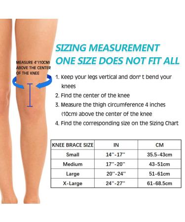 Doufurt Knee Brace for Meniscus Tear ACL MCL Injury Recovery - Adjustable Support for Men and Women - Large Size - Blue & Black - Buy Online on GoSupps.com