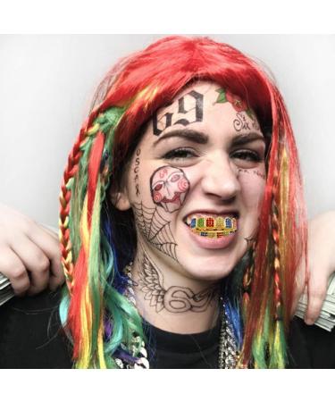 H.eternal Cap Top Hip Set Tooth Rainbow Copper Grill Jewelry - Premium Teeth Grill with Dental Care Pro 3000 Case - One Size - International Shipping Available - Buy Online on GoSupps.com