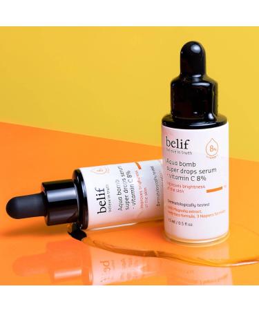 LG HH belif Super Drops Antioxidant serum with 8 vitamin C 15 ml for an even skin tone refines the skin structure and provides clarity KBeauty from Korea - Buy Online on GoSupps.com