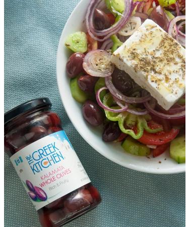 The Greek Kitchen Kalamata Whole Olives Purple 290 g - Buy Online on GoSupps.com