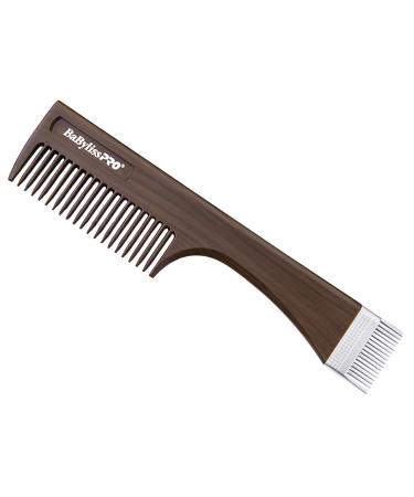 BaBylissPRO 2 in 1 Barber Comb for Hair and Beards