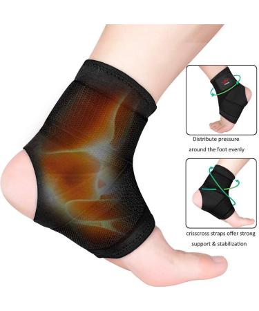 Vinaco Ankle Brace 2 Pack - Breathable & Strong Support for Sprained Ankles | Prevent Re-Injury & Stabilize Ligaments | Adjustable Wrap for Men & Women | XX-Large - Buy Online on GoSupps.com