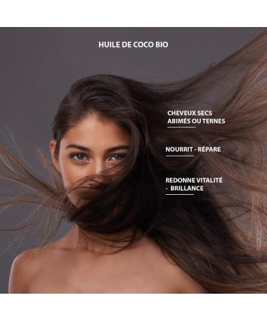  Exotic Oil Organic Coconut Oil - Ecocert and Cosmos Organic certified - Cold pressed - 100% pure - Natural hair and skin care - Luxury soft-touch bottle (100 ml) - Buy Online on GoSupps.com
