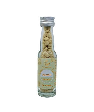 Teaballs Pure Nature Bio Ginger Tea - 100% Organic Herbal Blend from Germany | Brew 30-75 Cups of Pure Wellness - Buy Online on GoSupps.com