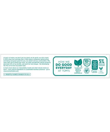 Tom's of Maine Natural Wicked Fresh Fluoride Toothpaste Cool Peppermint 4.70 oz (Pack of 4) - Buy Now for Fresh Breath! - Buy Online on GoSupps.com