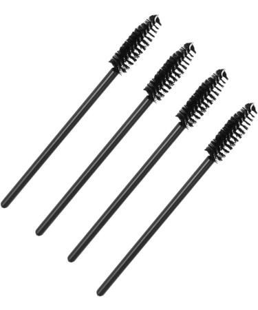 Tovmekdjn 50 pcs New Professional Disposable Eyelashes Mascara Brushes Cosmetic Brush Black - Buy Online on GoSupps.com