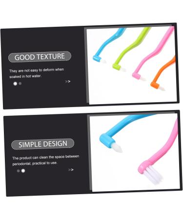 Buy BUIFULSIC 4-Piece Double-Headed Ergonomic Toothbrush Set - Travel-Friendly Manual Toothbrushes with Conical Interface | Best Quality & Comfort - Buy Online on GoSupps.com