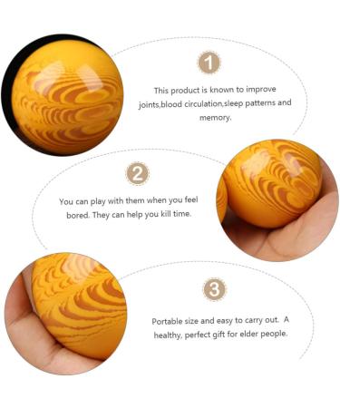 TOVINANNA 6 STK Health Ball - Seeweide Acupuncture Point Massage Balls for Hands | Natural Harz Synthesis Hand Massage Device - Buy Online Internationally - Buy Online on GoSupps.com