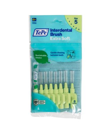 Tepe Interdentalb rsten X-soft light green 0.8 mm 8 pieces
