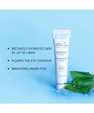 Herbal Essentials Super Hydrating Under Eye Gel - Reduce Dark Circles & Puffiness - Buy Online on GoSupps.com