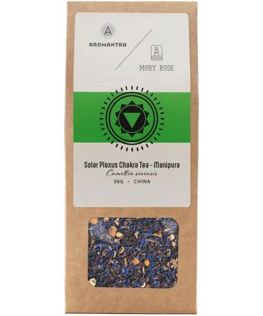 Aromantra x Mary Rose Manipura 50g Th Noir nergisant pour l quilibre du Chakra Solaire Gingembre Cardamome Orange & Bergamote - Buy Online on GoSupps.com