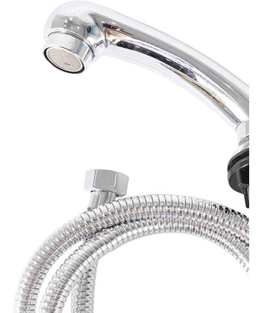harayaa Beauty Salon Faucet Sprayer with Hose Pipe Handheld Professional Shampoo Bowl Sink Repalcement for Hair Salon Argent - Buy Online on GoSupps.com